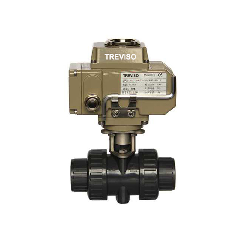 Electric PVC ball valve