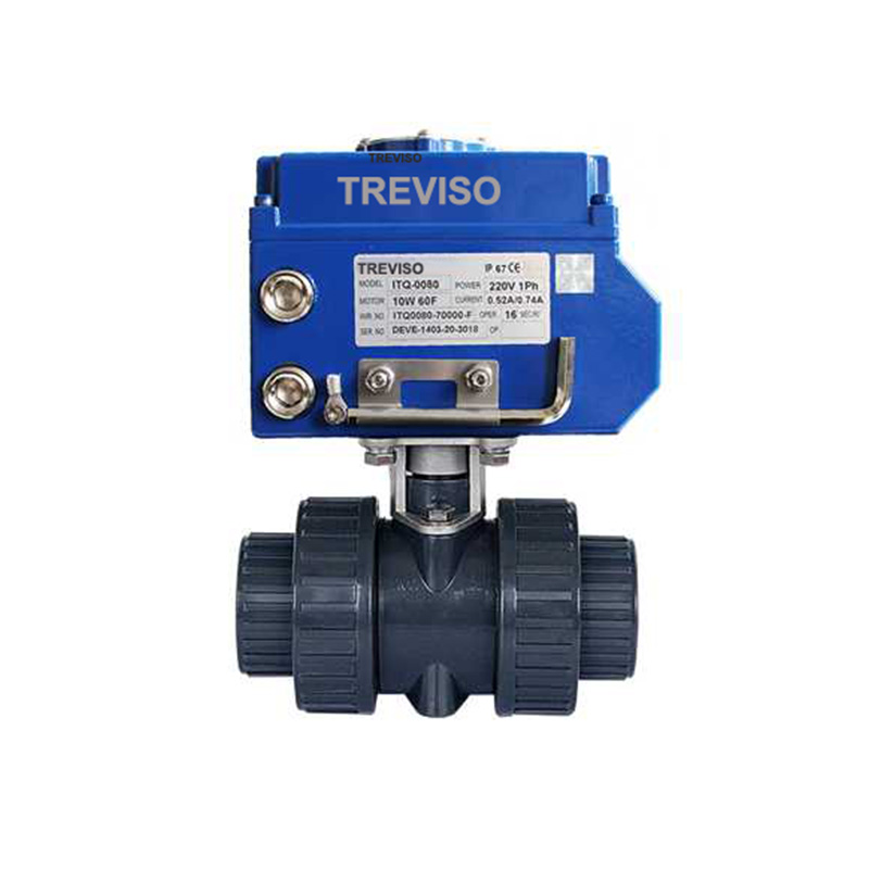  Electric PVC ball valve 2