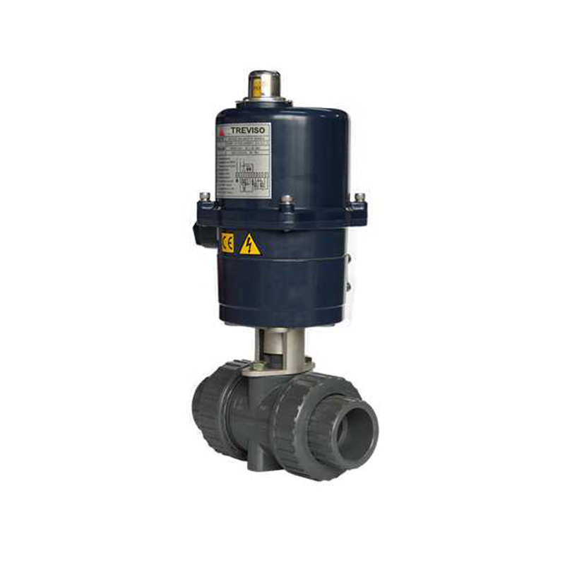 Electric PVC ball valve 3