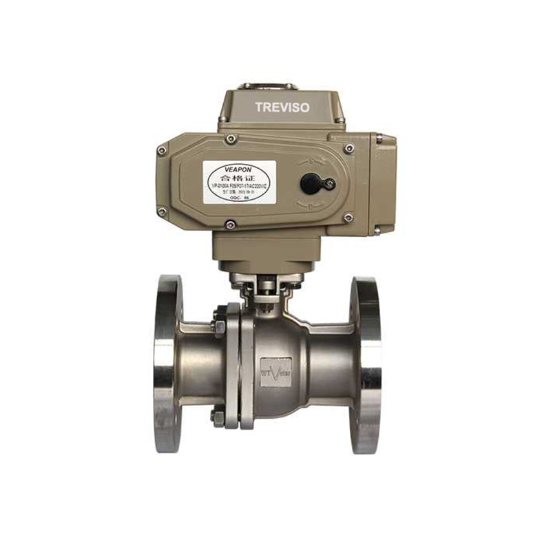 Electric flange ball valve 2