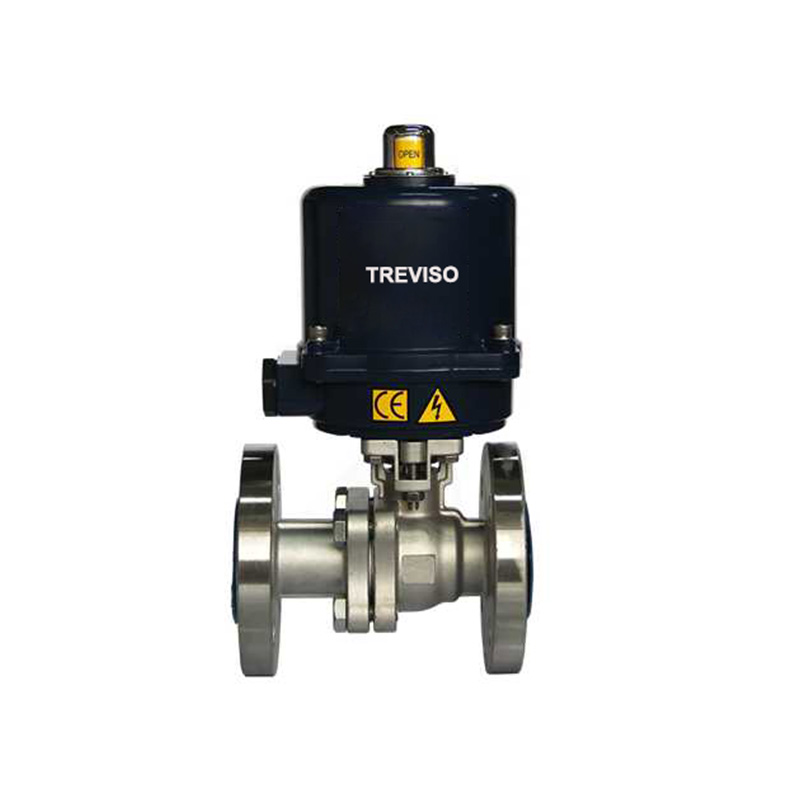 Electric flange ball valve 3
