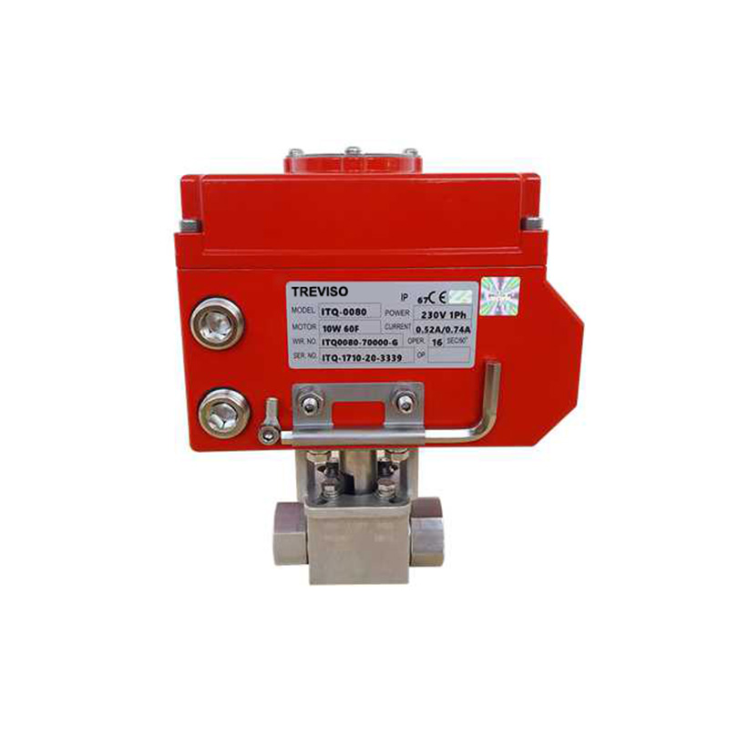 Electric explosion-proof high pressure ball valve