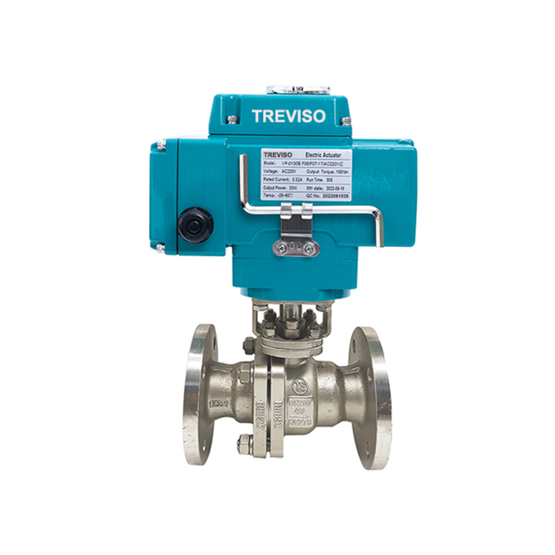 Electric Hastelloy flange ball valve
