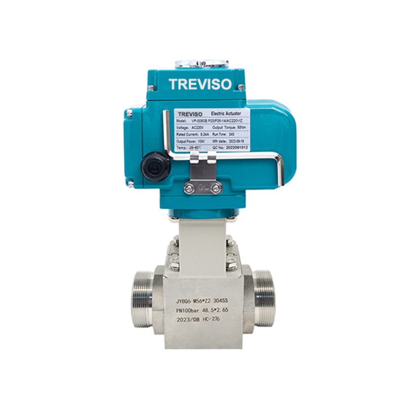 Electric Hastelloy Threaded Ball Valve