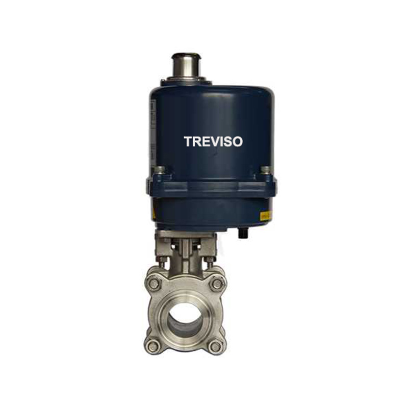 Electric clamp ball valve