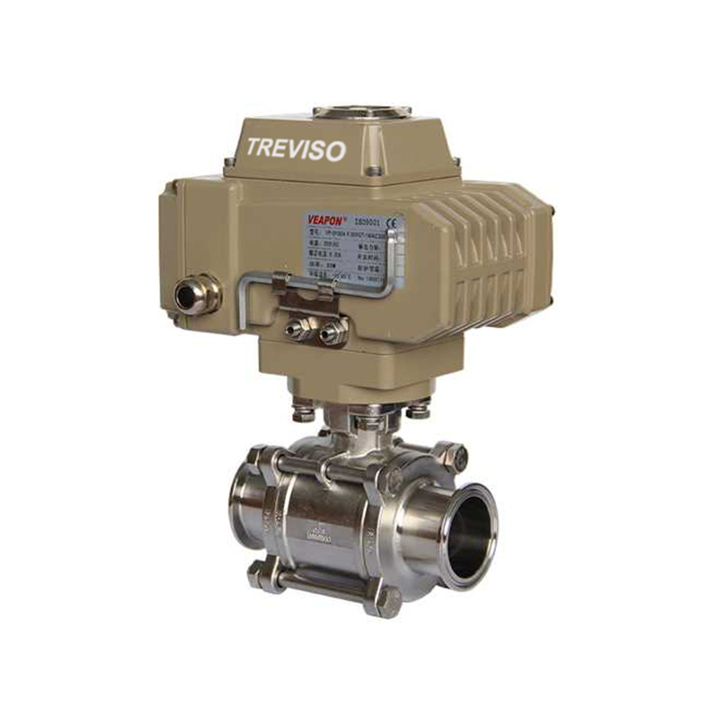 Electric clamp ball valve 2