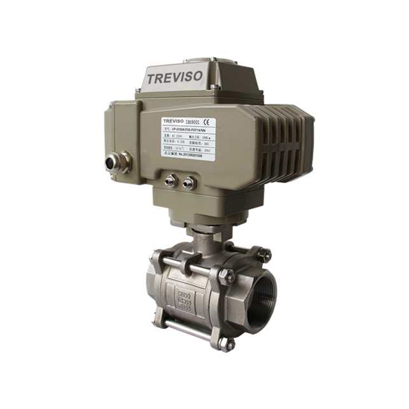 Electric wire ball valve