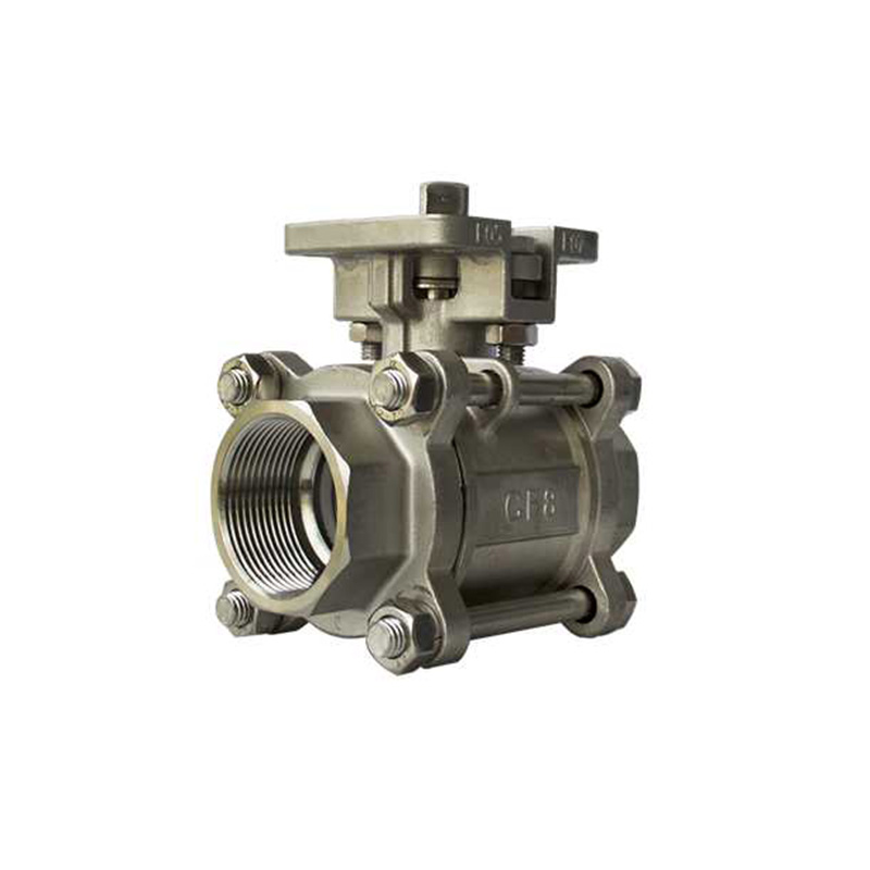 High platform threaded ball valve