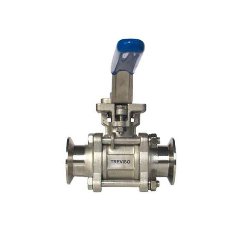 Manual clamp ball valve