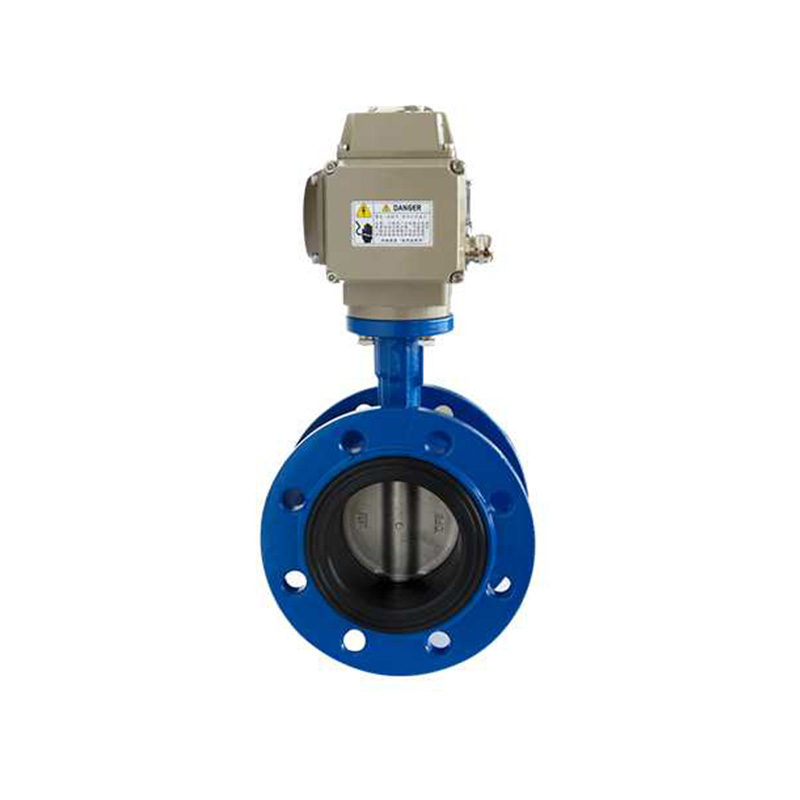 Electric flange butterfly valve