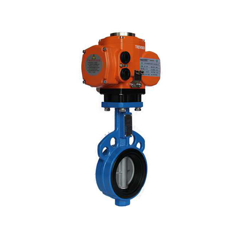 Electric explosion-proof fluorine lined butterfly valve