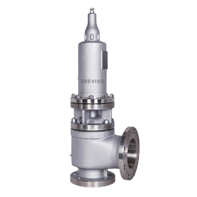  Spring-loaded safety valve with radiator closure