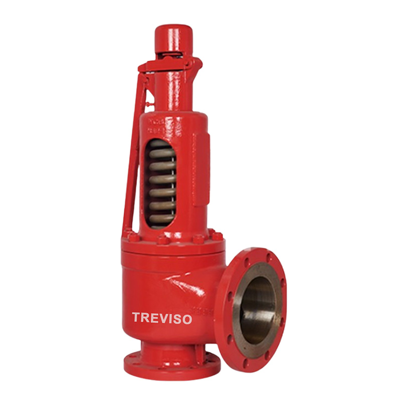  Open wrench spring slightly opened safety valve