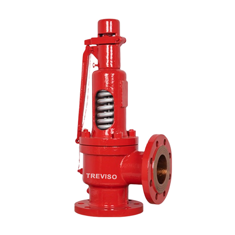 Open wrench spring slightly opened safety valve