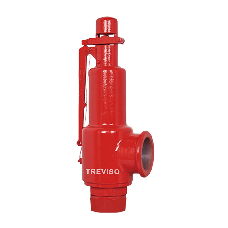 Threaded connection wrench spring full lift safety valve