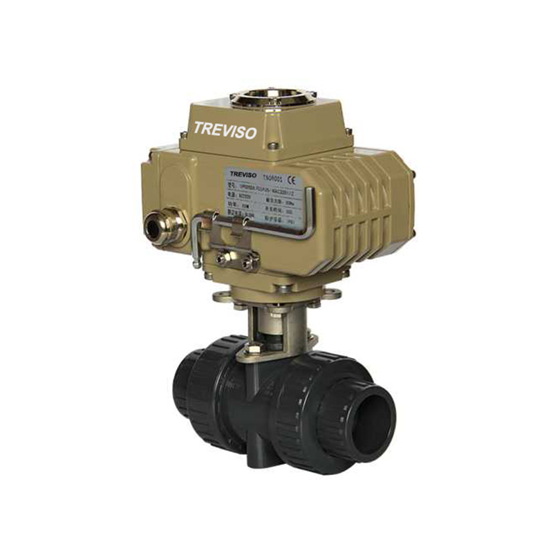 Electric PVC ball valve