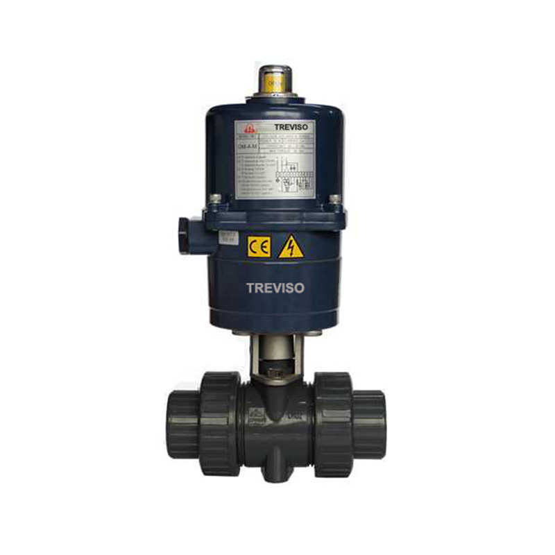 Electric PVC ball valve 3