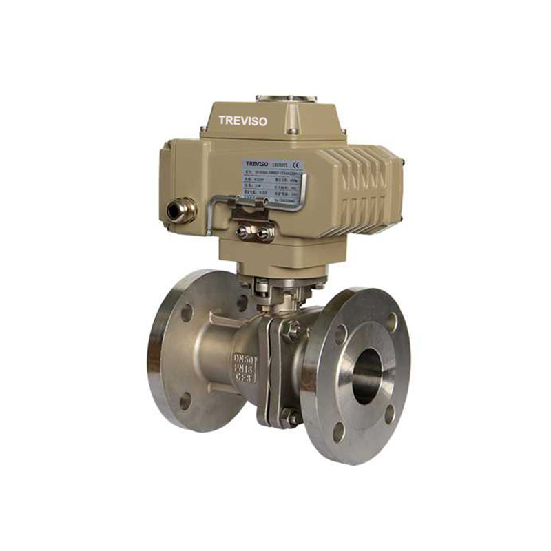 Electric flange ball valve 2