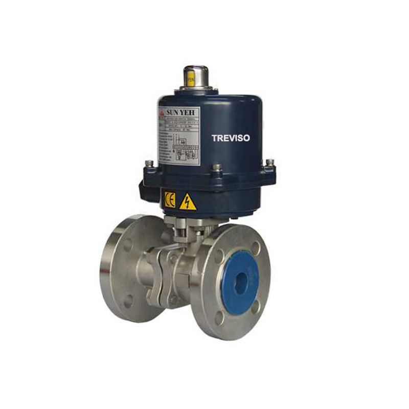 Electric flange ball valve 3