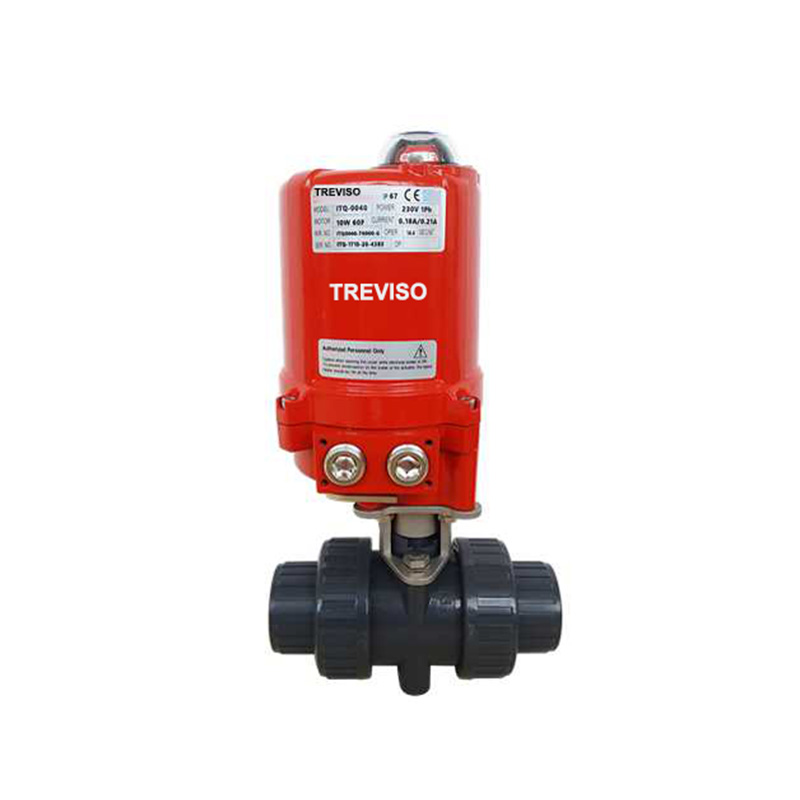 Electric explosion-proof PVC ball valve