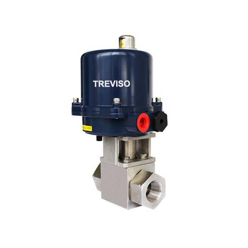 Electric high pressure ball valve