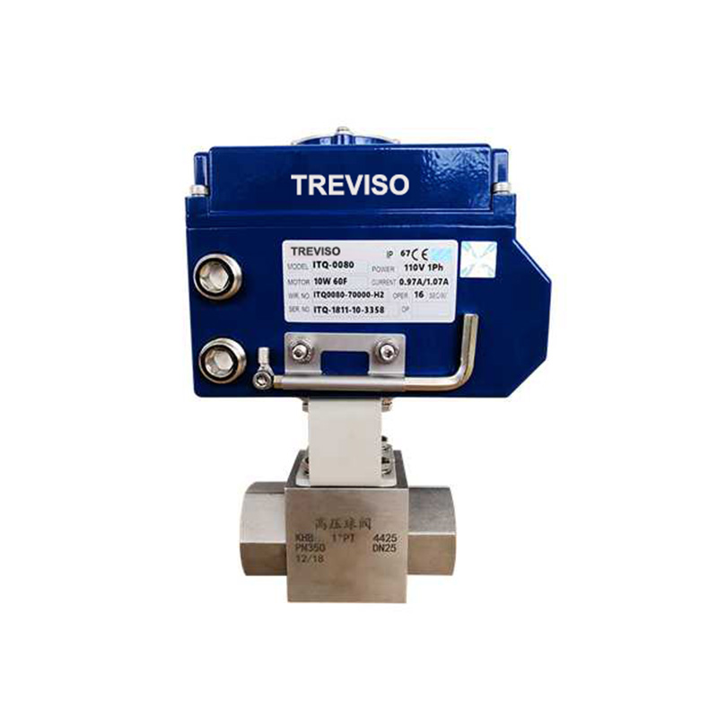 Electric high pressure ball valve 2