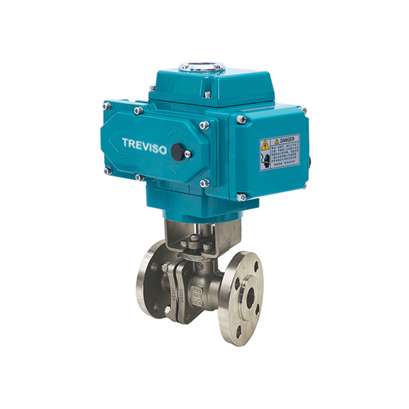 Electric Hastelloy flange ball valve