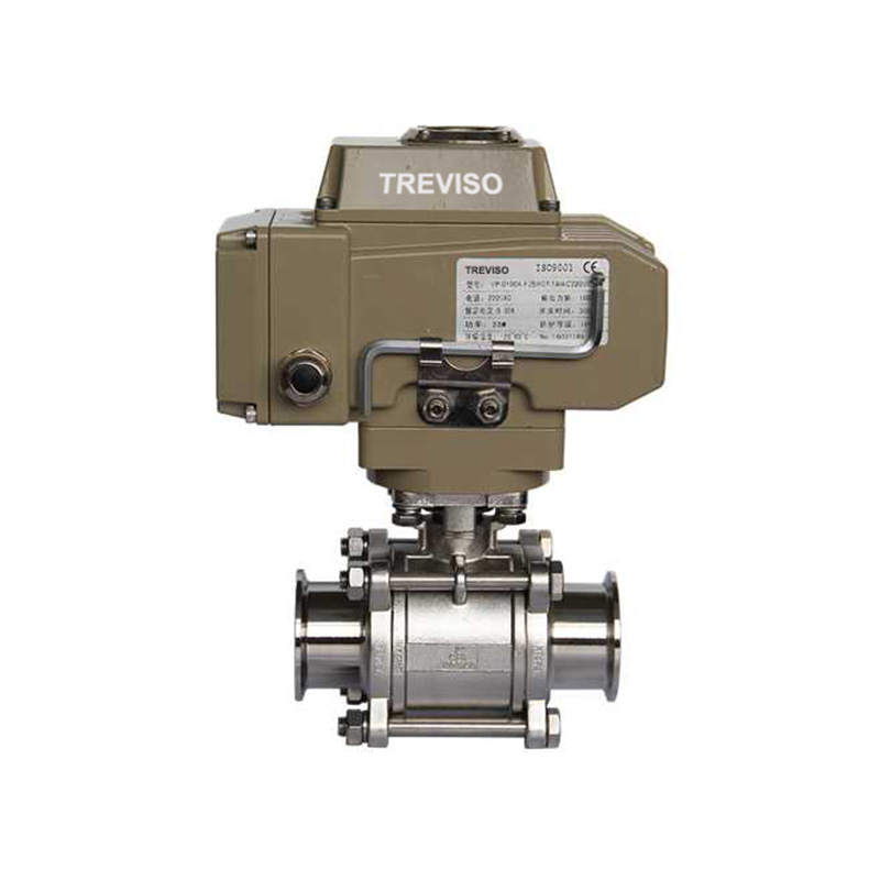 Electric clamp ball valve 2