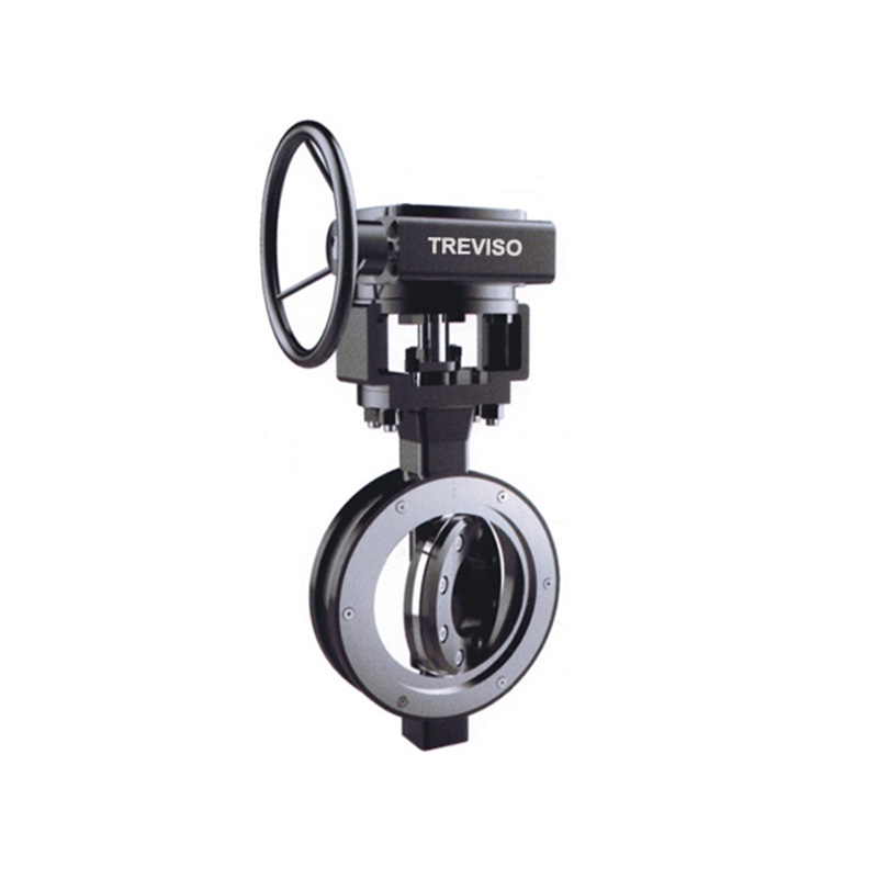 Wafer type metal hard seal butterfly valve