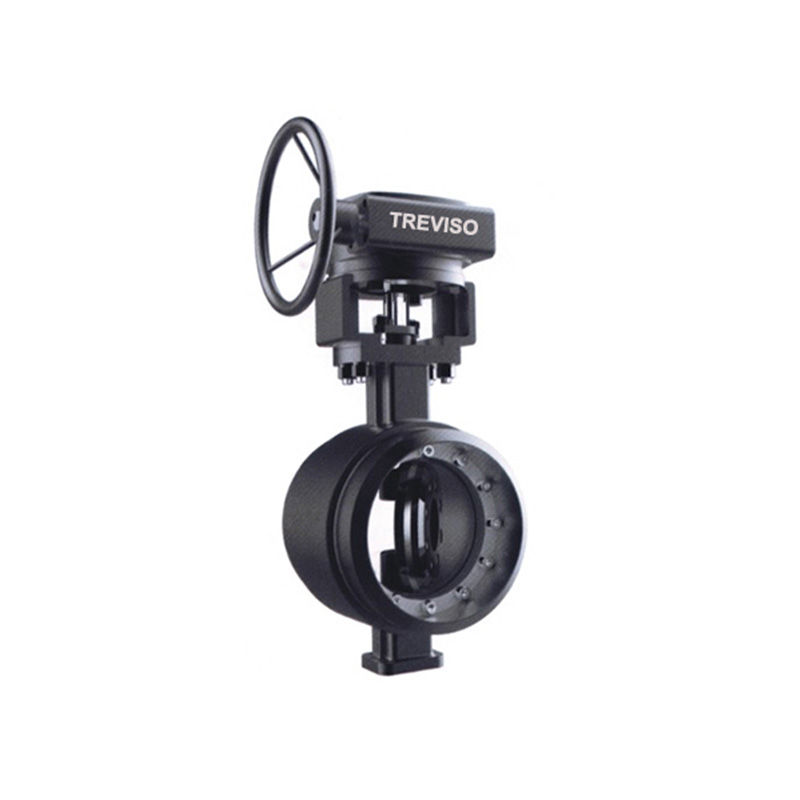 Welded metal hard seal butterfly valve
