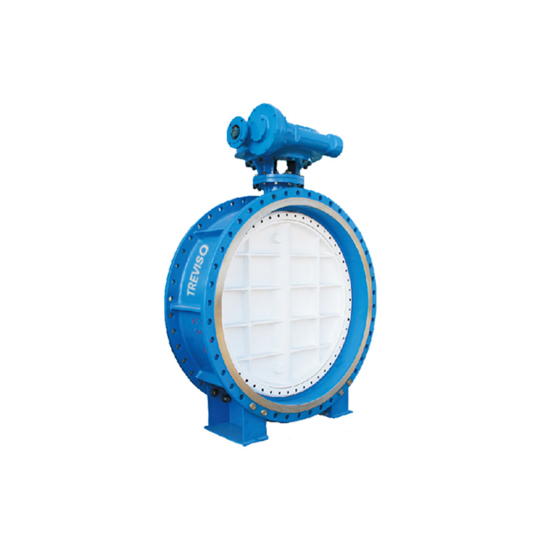 Triple eccentric hard seal butterfly valve