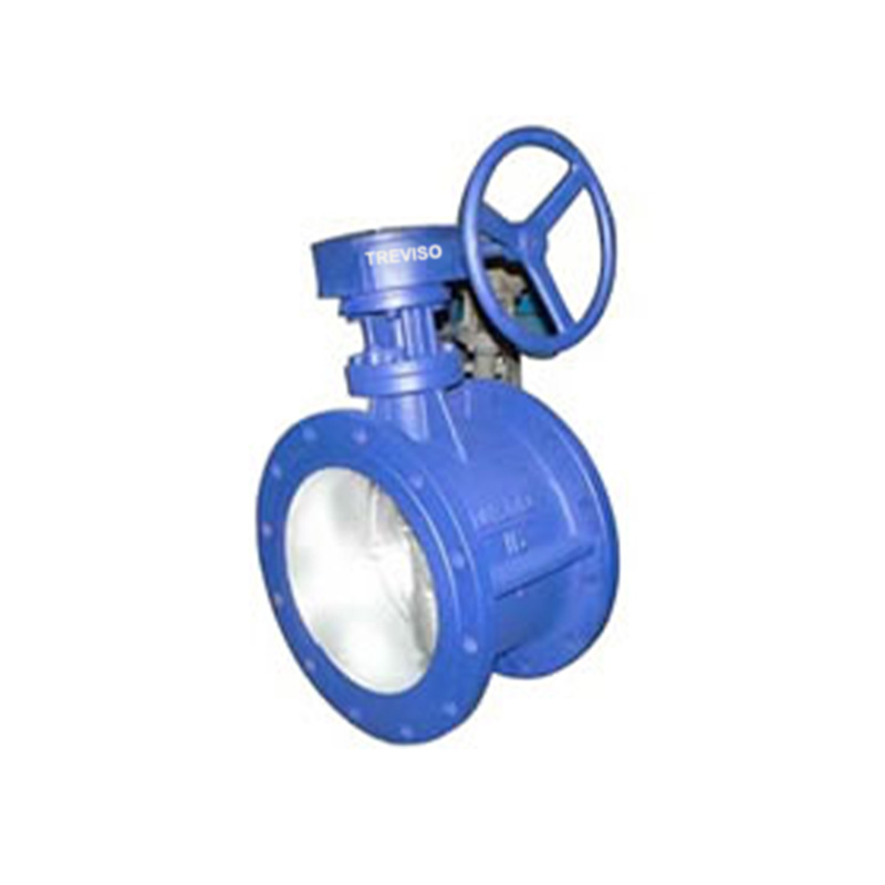 Double eccentric flange butterfly valve