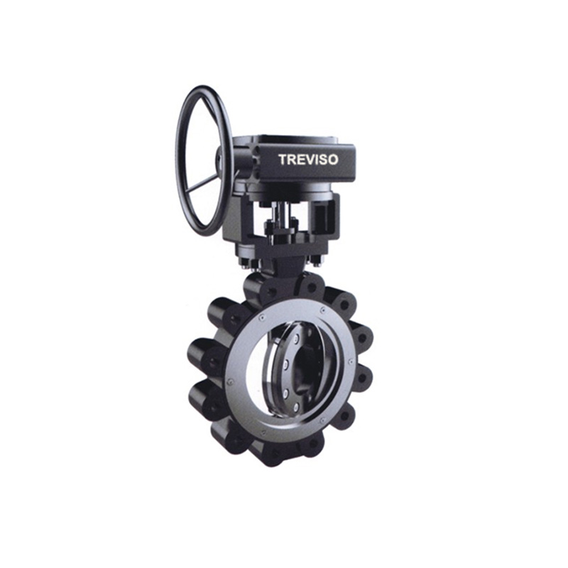 Lug type metal hard seal butterfly valve