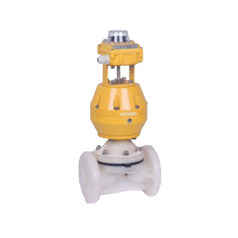 PVDF pneumatic diaphragm valve (with feedback signal)