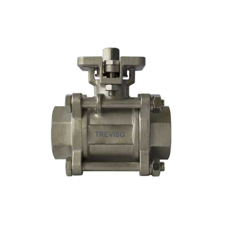 High platform threaded ball valve