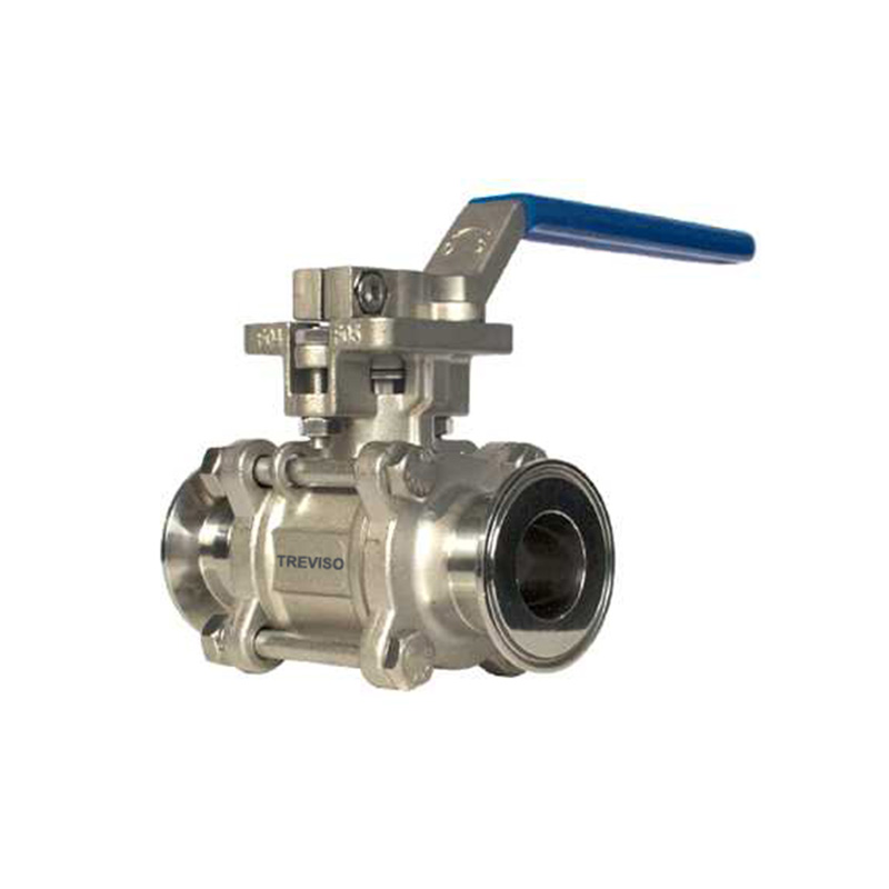 Manual clamp ball valve