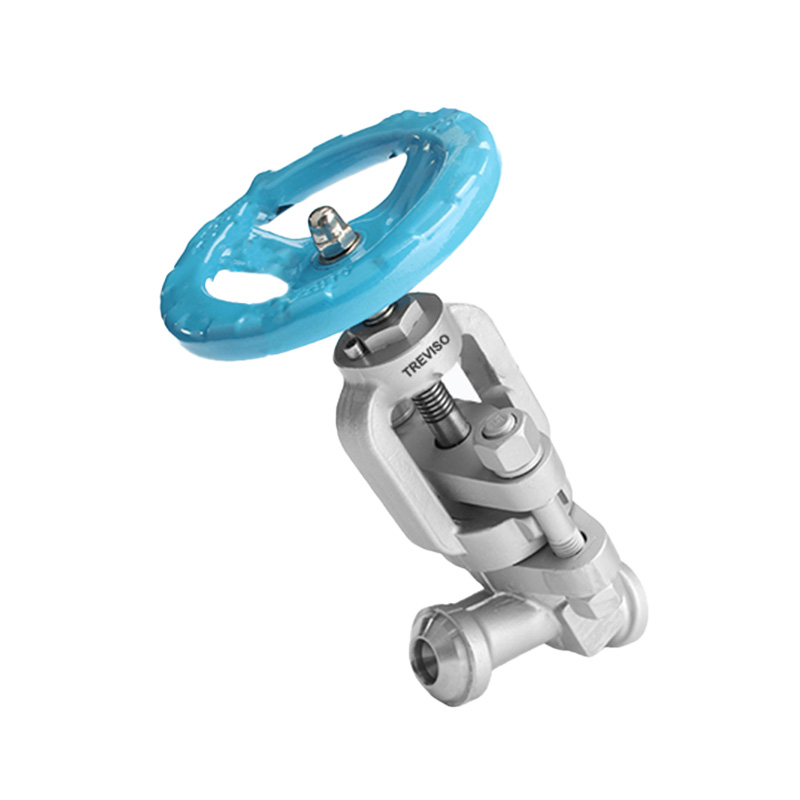 Y type split forged steel stop valve