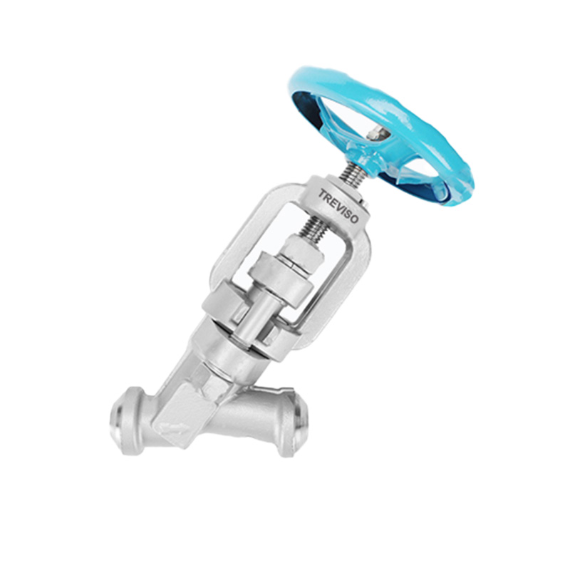 Split forged steel stop valve