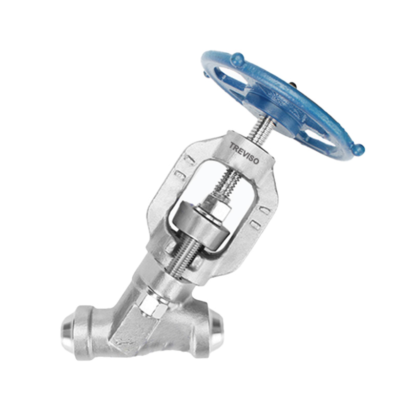 Split forged steel globe valve
