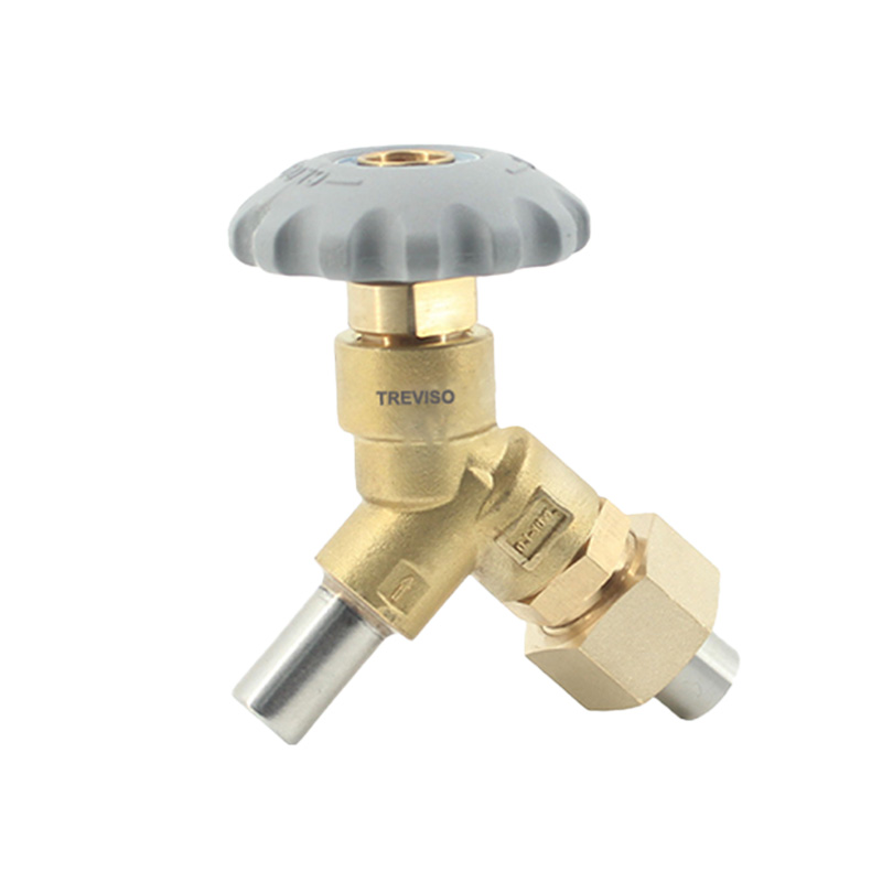 Gas station low temperature shut-off valve