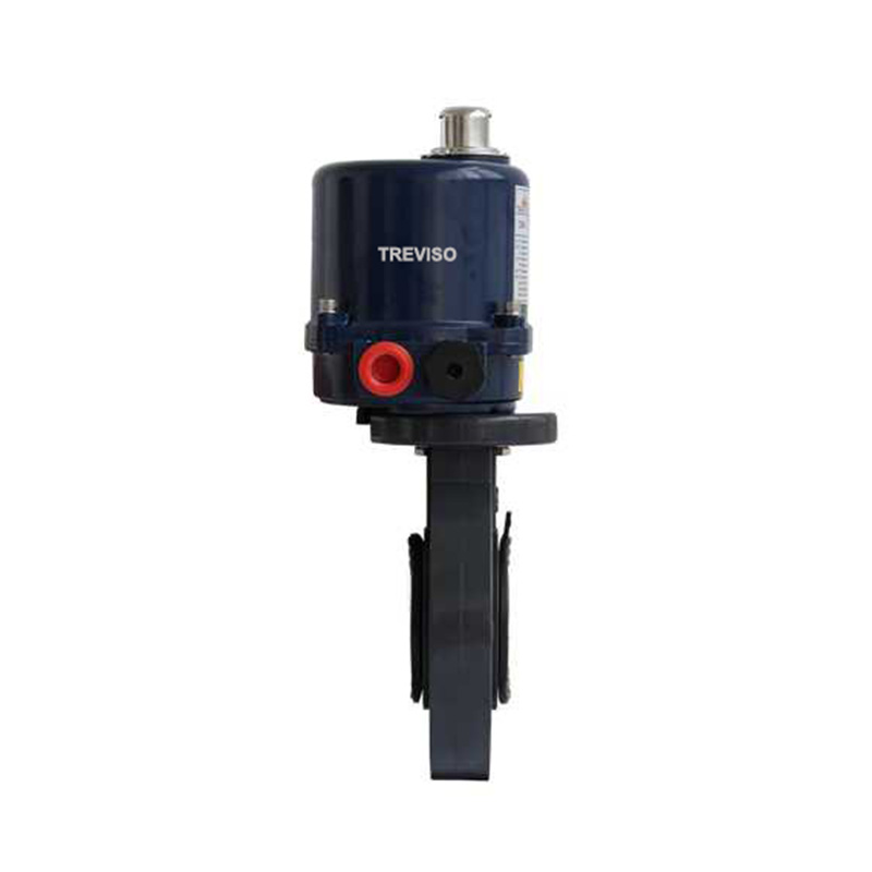 Electric PVC butterfly valve 2
