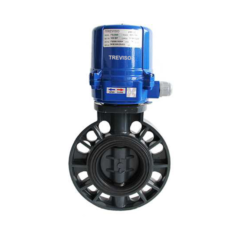 Electric PVC butterfly valve 3