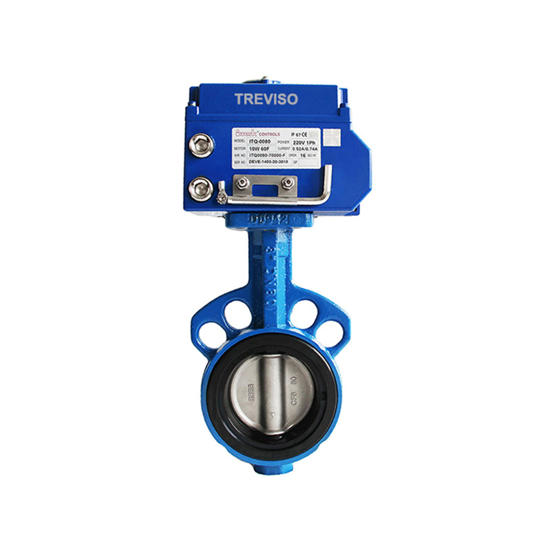 Electric clamp butterfly valve