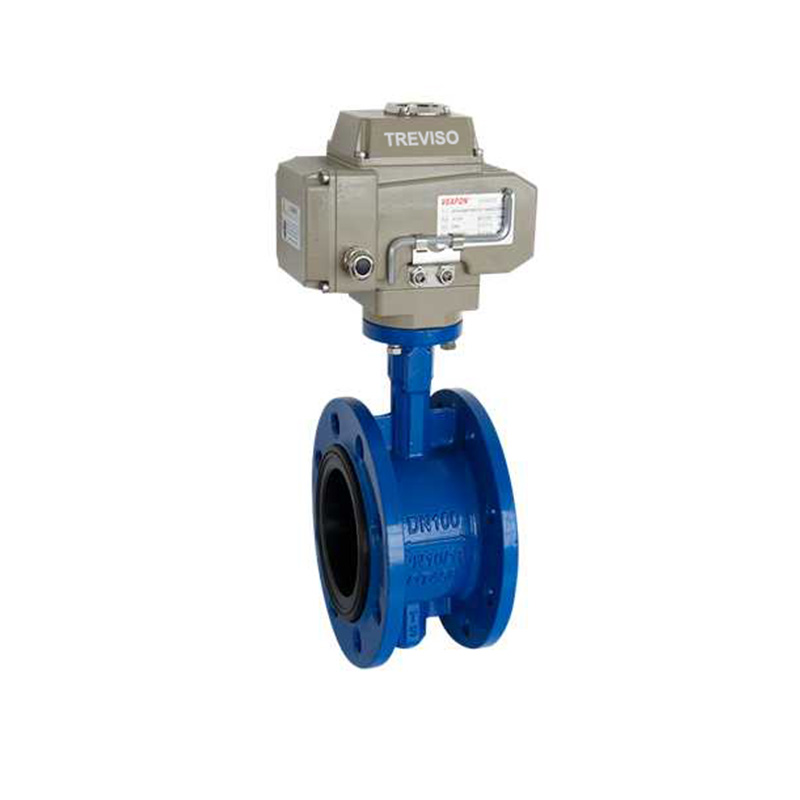 Electric flange butterfly valve