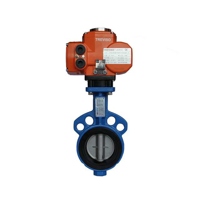 Electric explosion-proof fluorine lined butterfly valve