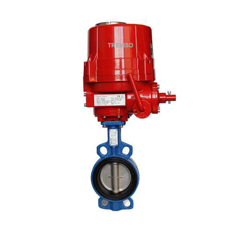 Electric explosion-proof butterfly valve
