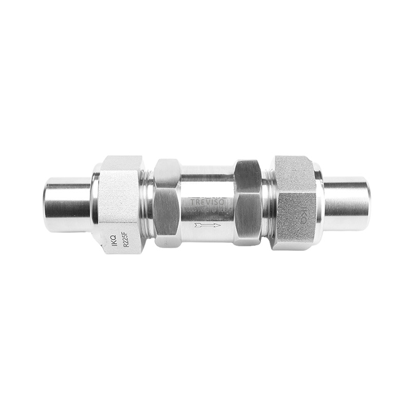 Stainless steel one-way valve