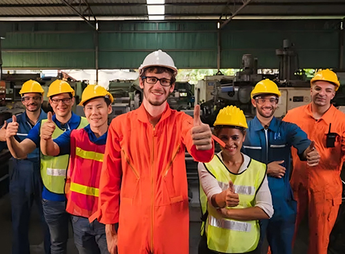 Foreign Customers Visit Treviso Fire Valve’s Huaian Branch, Strengthening Global Cooperation